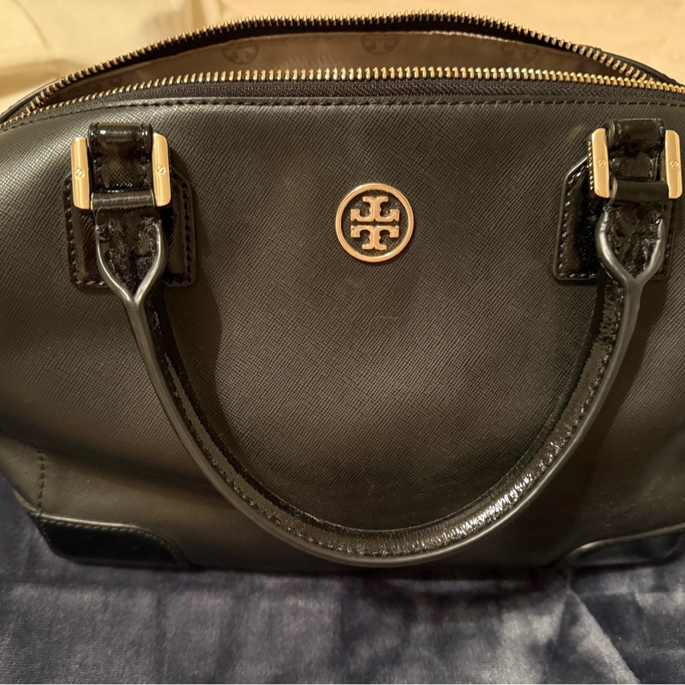 Tory Burch Black Leather Handbag